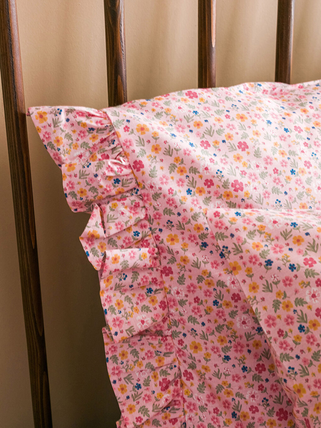 Karışık Çift Kişilik Desenli Ranforce Nevresim Takımı-3