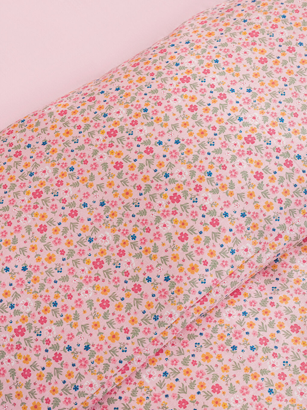 Karışık Çift Kişilik Desenli Ranforce Nevresim Takımı-5