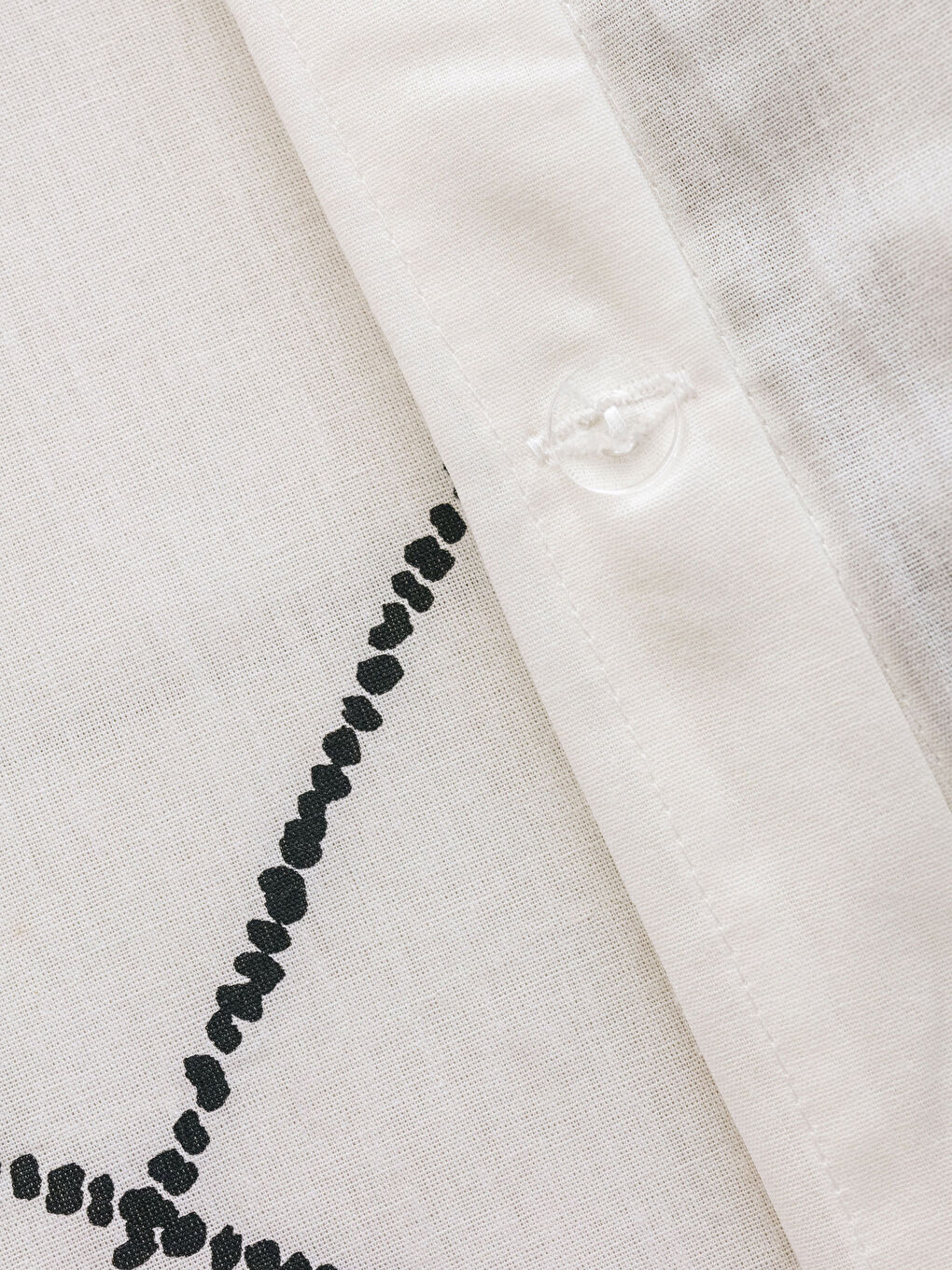 Siyah Etnik Desenli Pamuklu Tek Kişilik Nevresim Seti-5