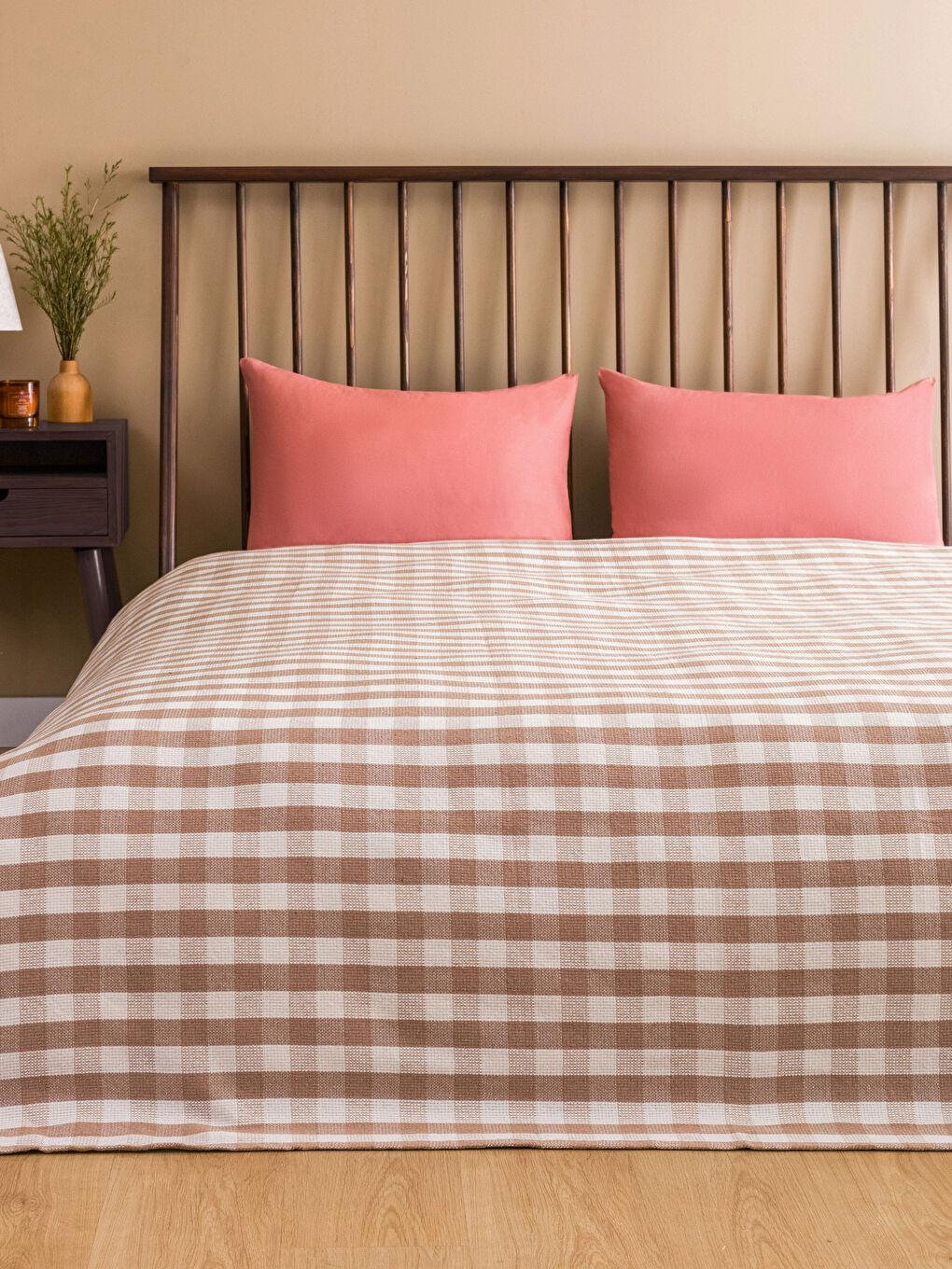 Plaid Patterned Double Pique 200x230 Cm -S3ES73Z8-DFV