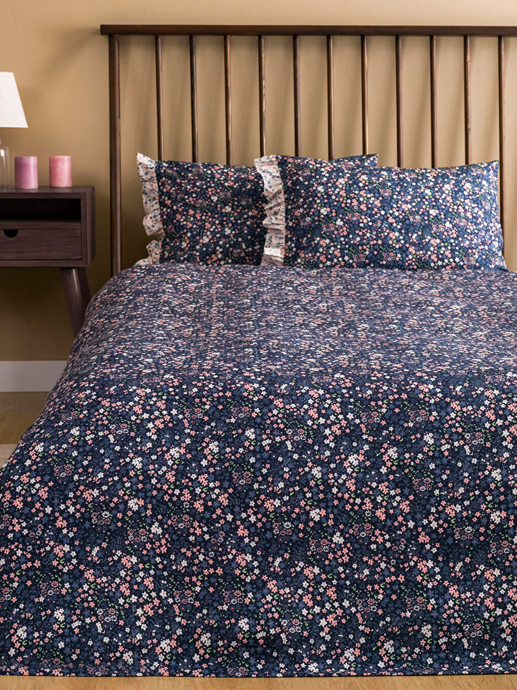 Cotton Patterned Double Pique Set -S3ES80Z8-F9C