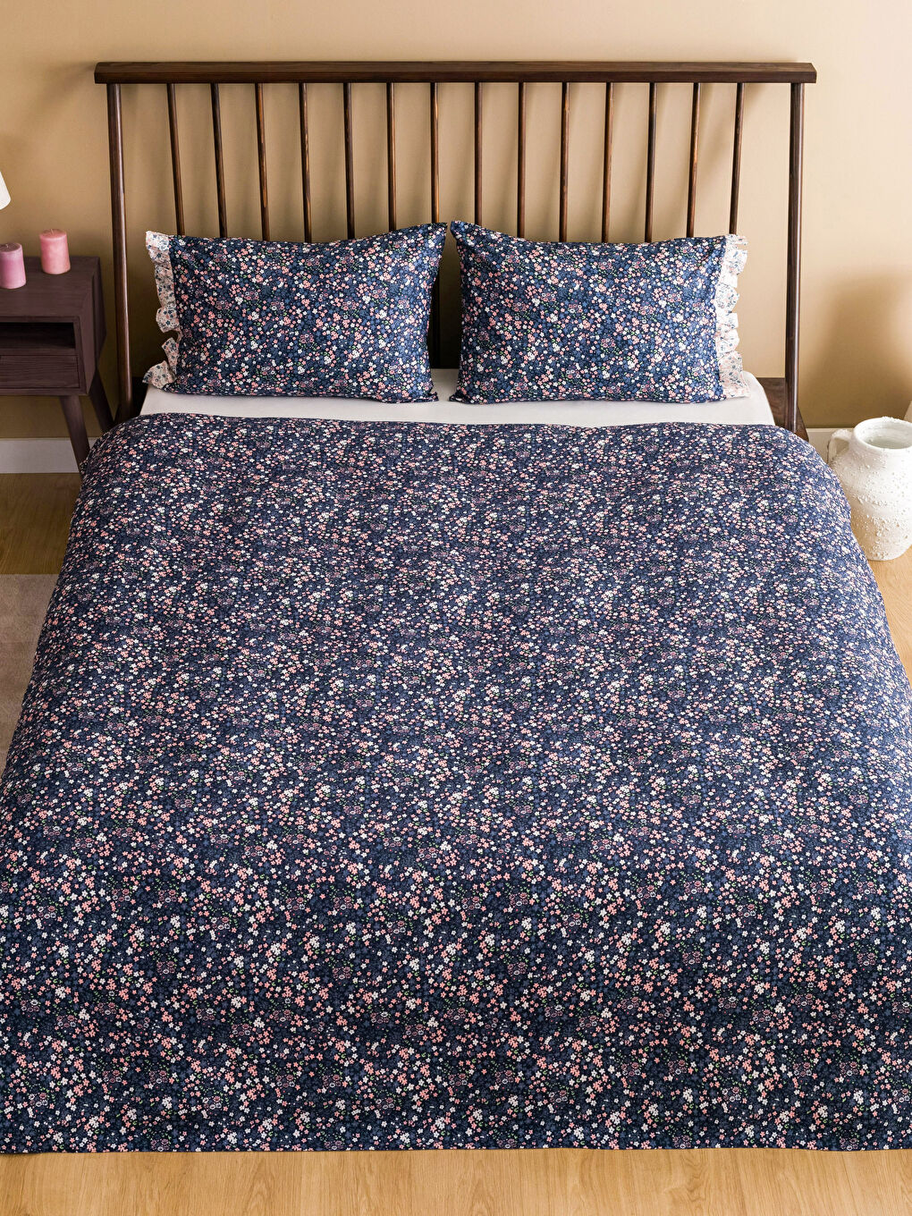 Cotton Patterned Double Pique Set -S3ES80Z8-F9C