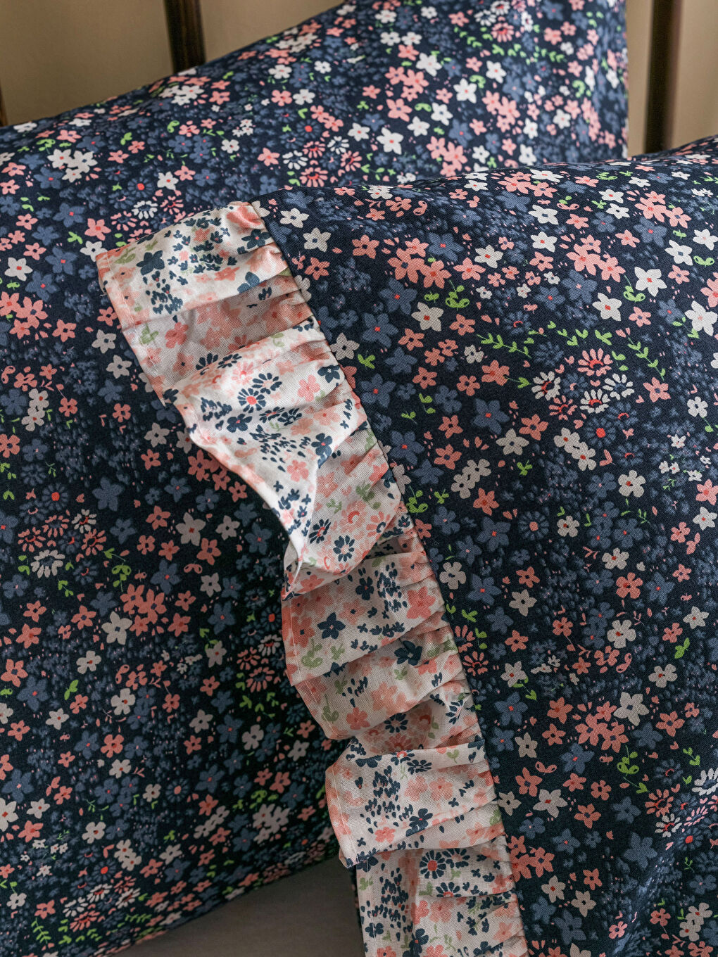 Cotton Patterned Double Pique Set -S3ES80Z8-F9C