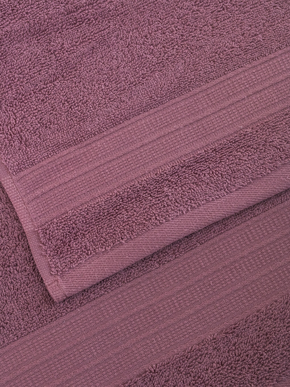 مجموعة فوط قطن سادة - مجموعتين-3