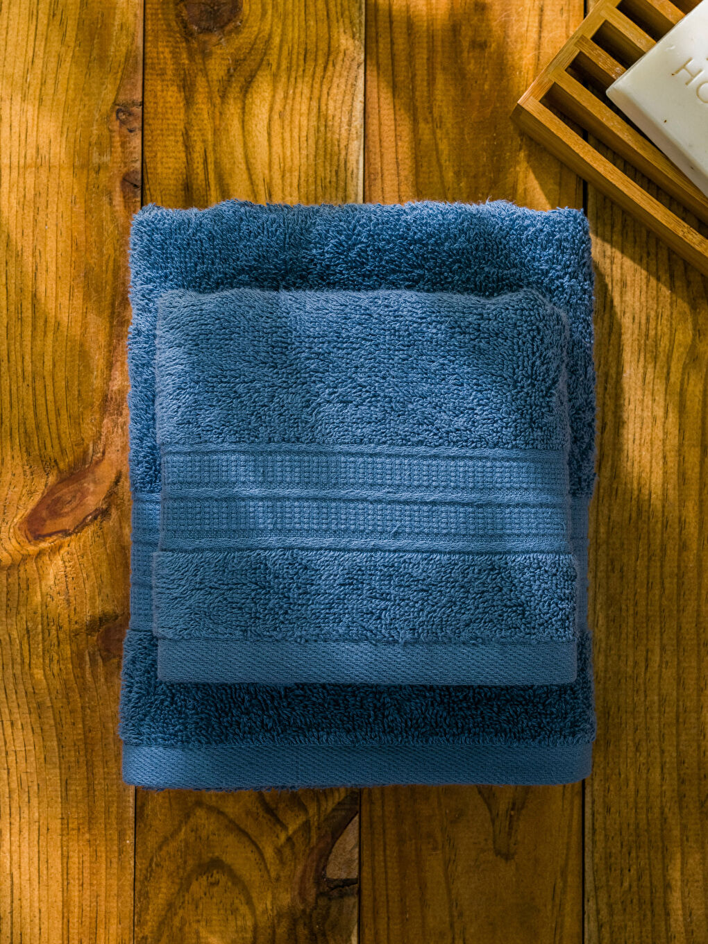 Plain Cotton Towel Set of 2-2