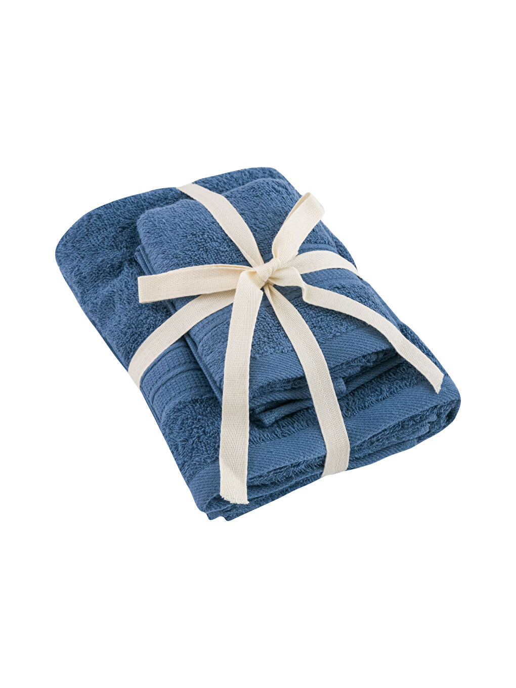 Plain Cotton Towel Set of 2-4