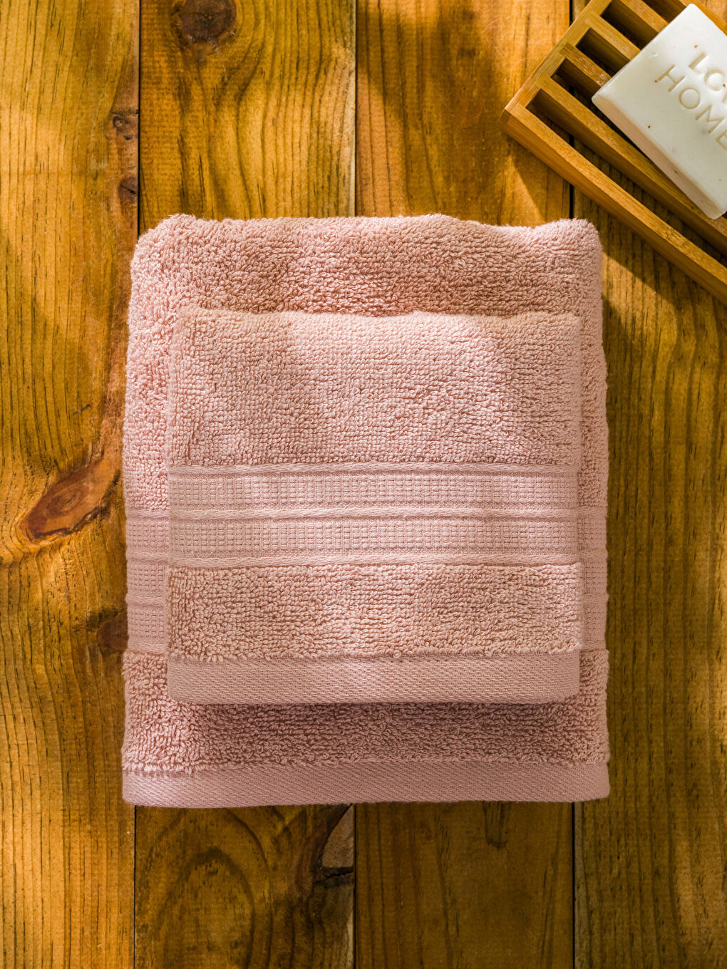 Plain Cotton Towel Set of 2-2