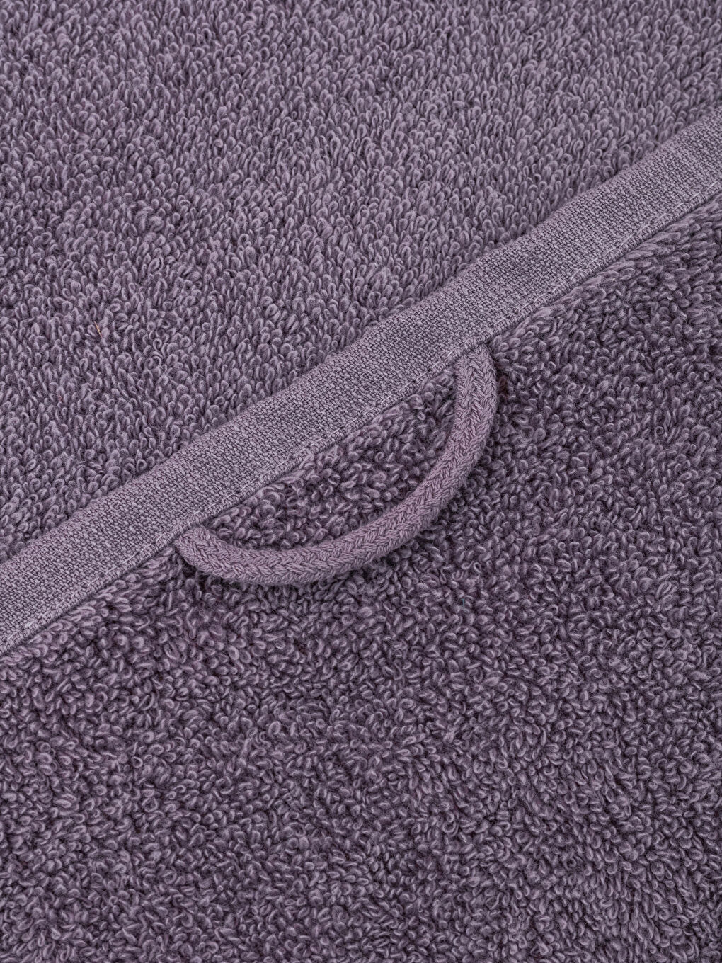 Mor Fırfır Detaylı Yüz Havlusu 50x80 cm-4