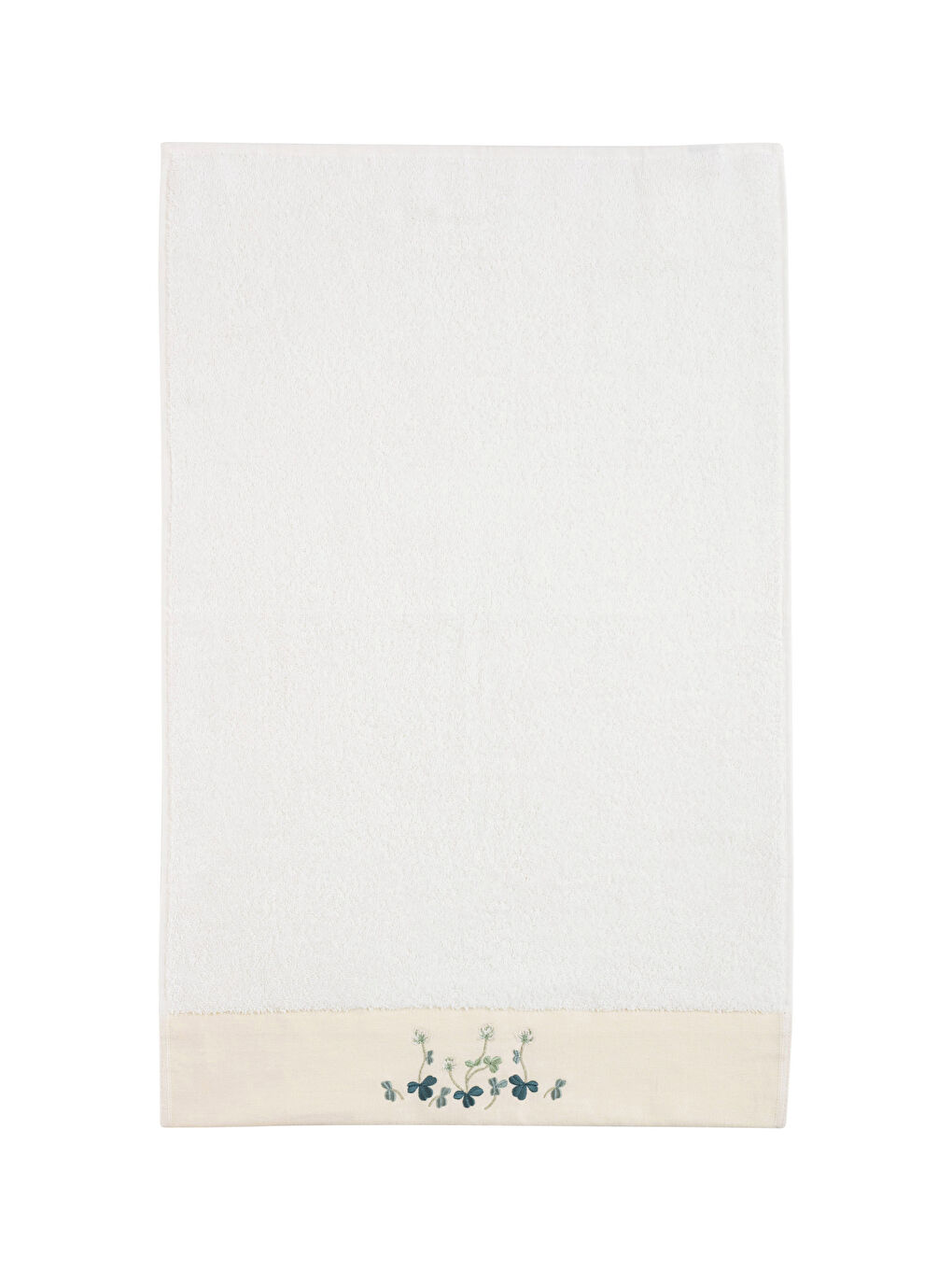 Embroidered Face Towel 50x80 Cm -S3EY01Z8-EEW