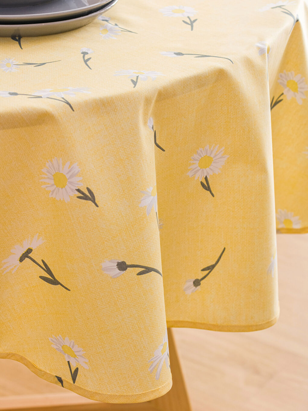LCW HOME Karişik Baskılı Masa Örtüsü 150x150 cm - 3