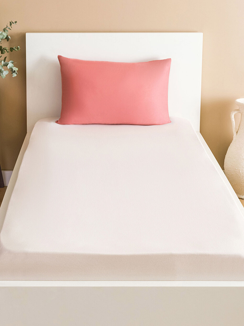 Elastic Cotton Intermediate Size Bed Sheet 120x200 Cm