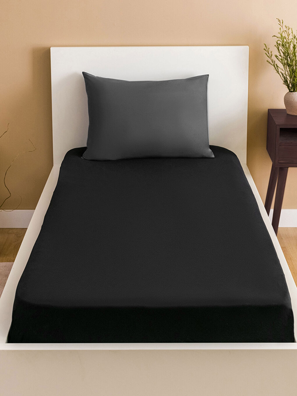 LCW HOME Elastic Cotton Intermediate Size Bed Sheet 120x200 Cm -S3FA48Z8-J0F