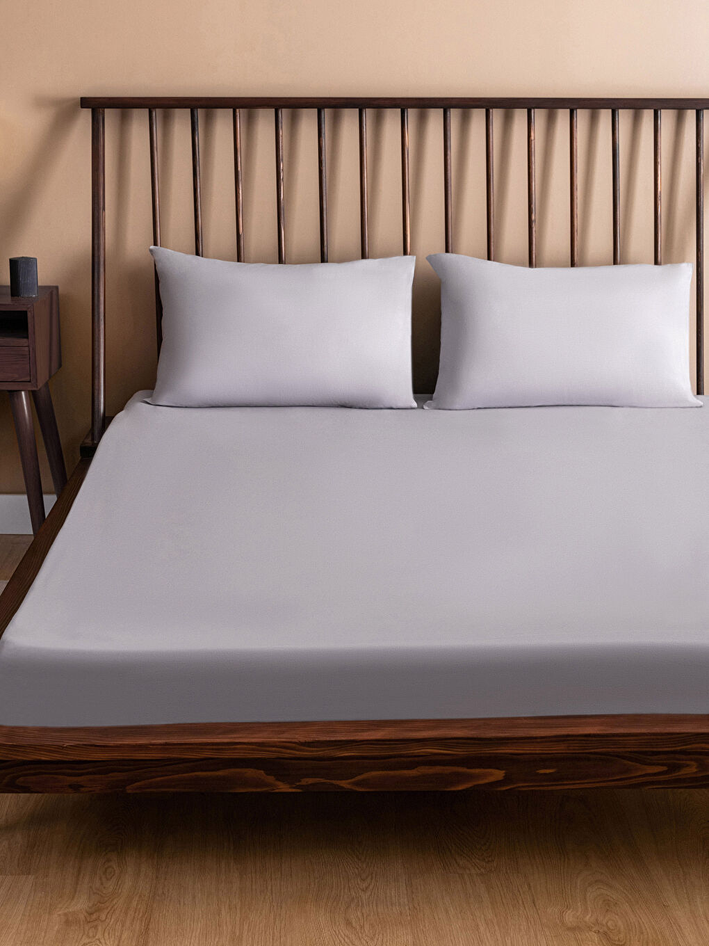 Double Woven Flat Elastic Bed Sheet And Pillow Cover