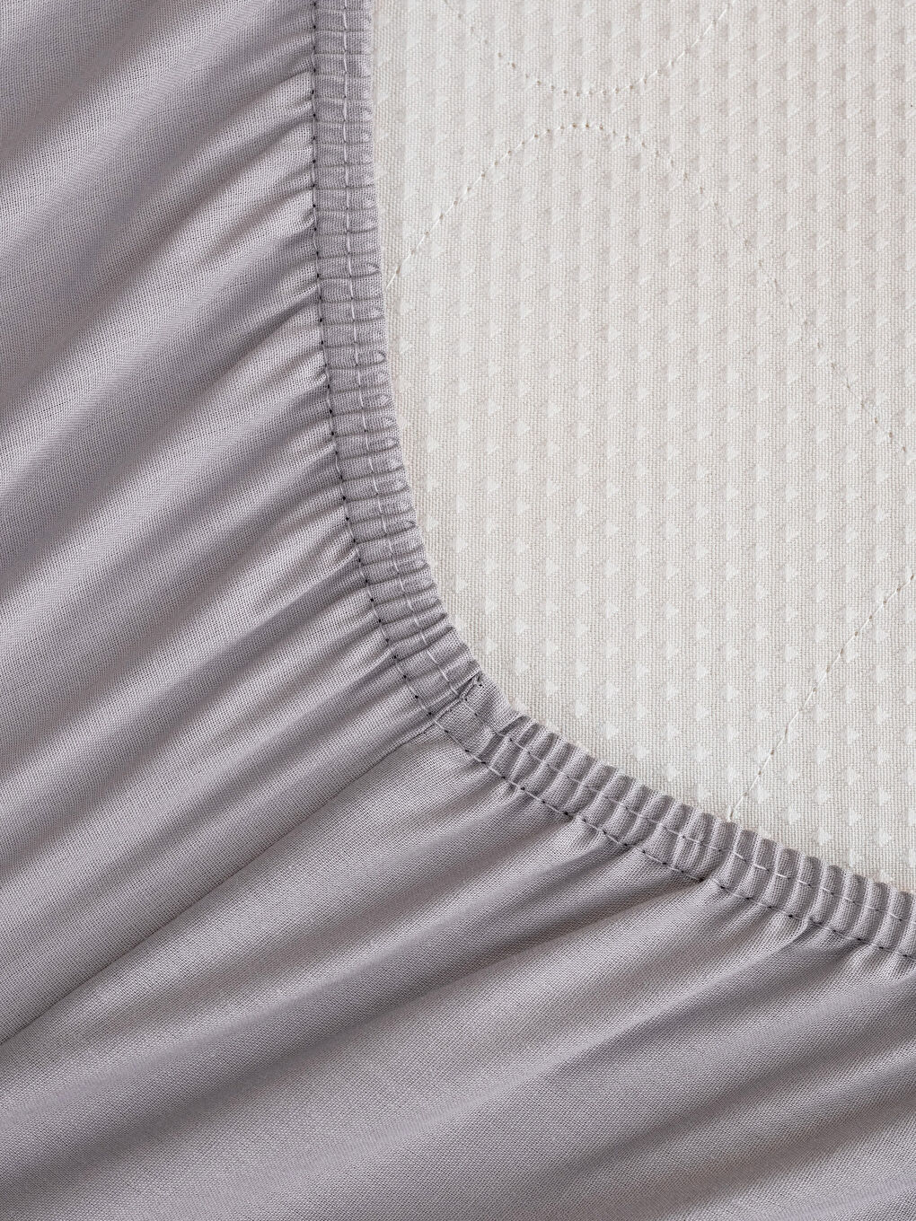 Double Woven Flat Elastic Bed Sheet And Pillow Cover-4