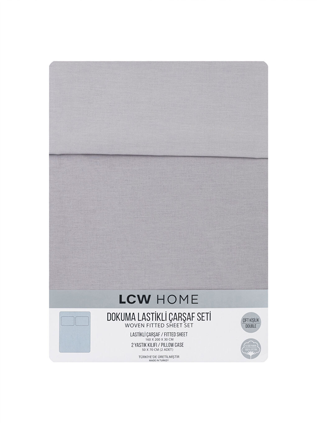 Double Woven Flat Elastic Bed Sheet And Pillow Cover-5