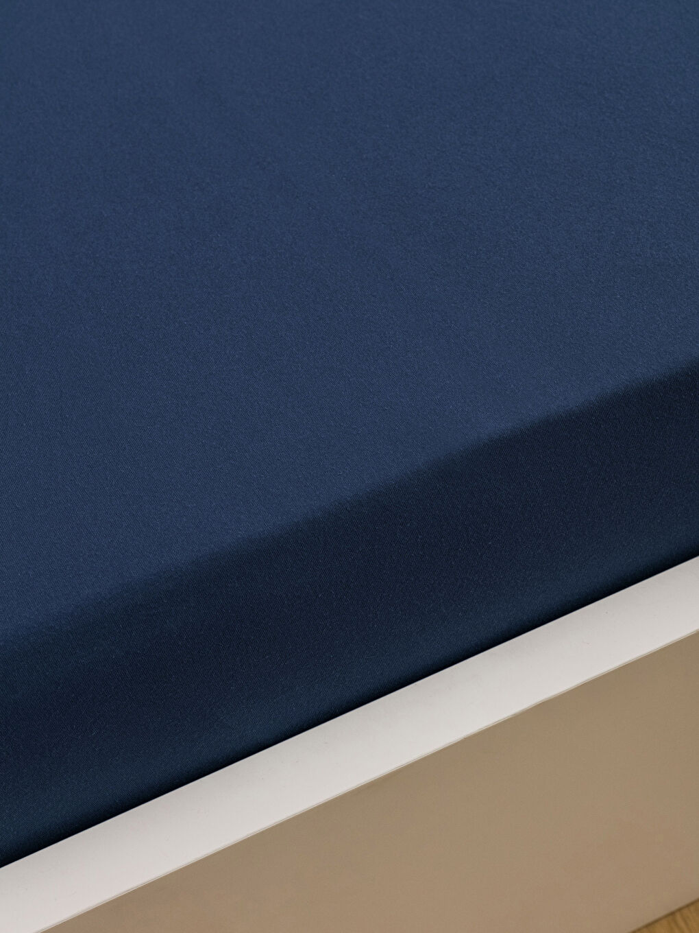 Drap Housse Tricoté Élastique Pour Lit Simple 100x200x30 Cm-1