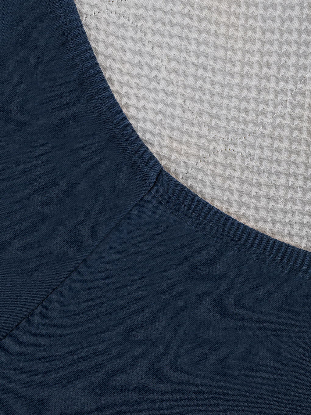 Drap Housse Tricoté Élastique Pour Lit Simple 100x200x30 Cm-2