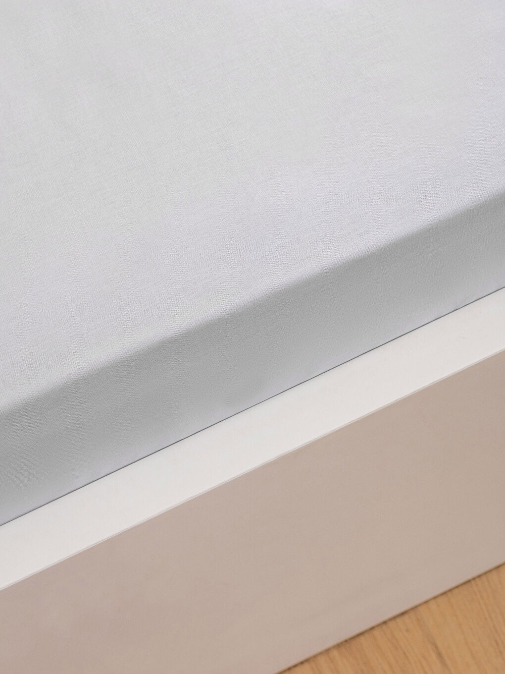 Cearceaf Elastic Simplu din Bumbac Single 100x200x30 Cm-1