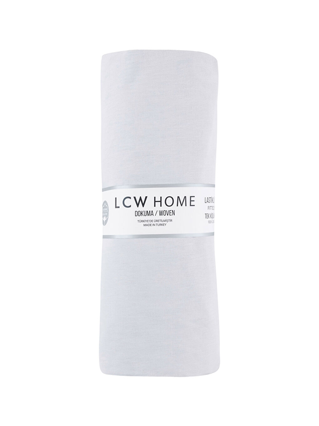 Cearceaf Elastic Simplu din Bumbac Single 100x200x30 Cm-3