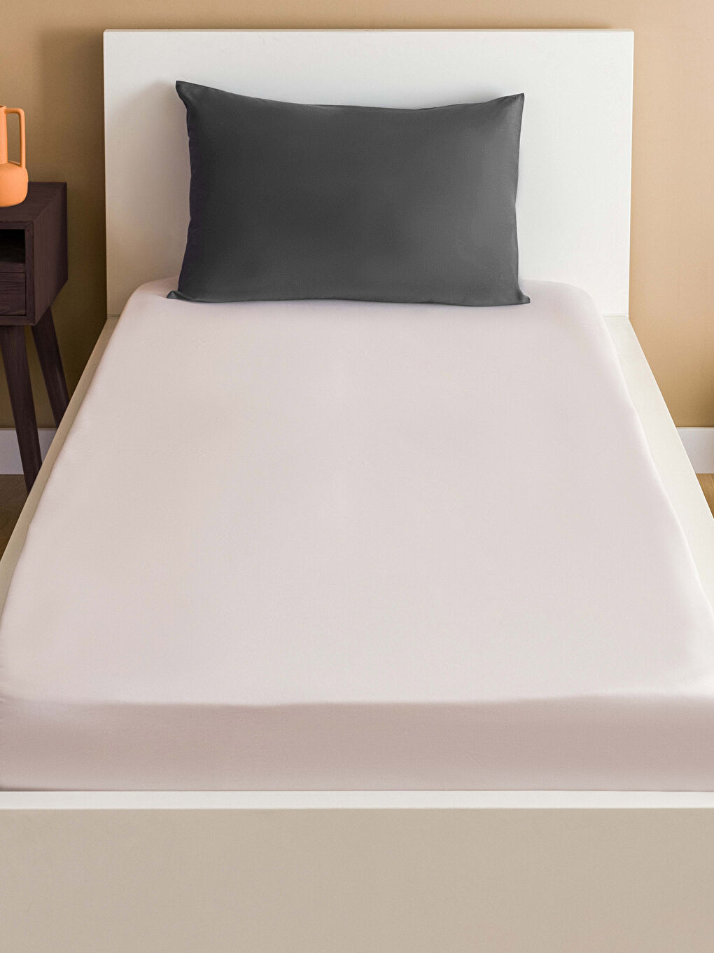 Drap Simple en Coton Uni 180x240 Cm