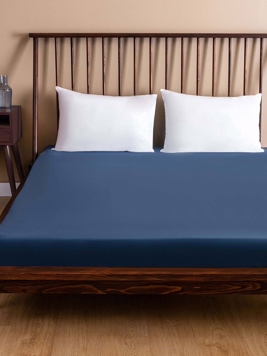 ملاية سرير قطن مسطحة كبيرة الحجم 180x200x30 سم