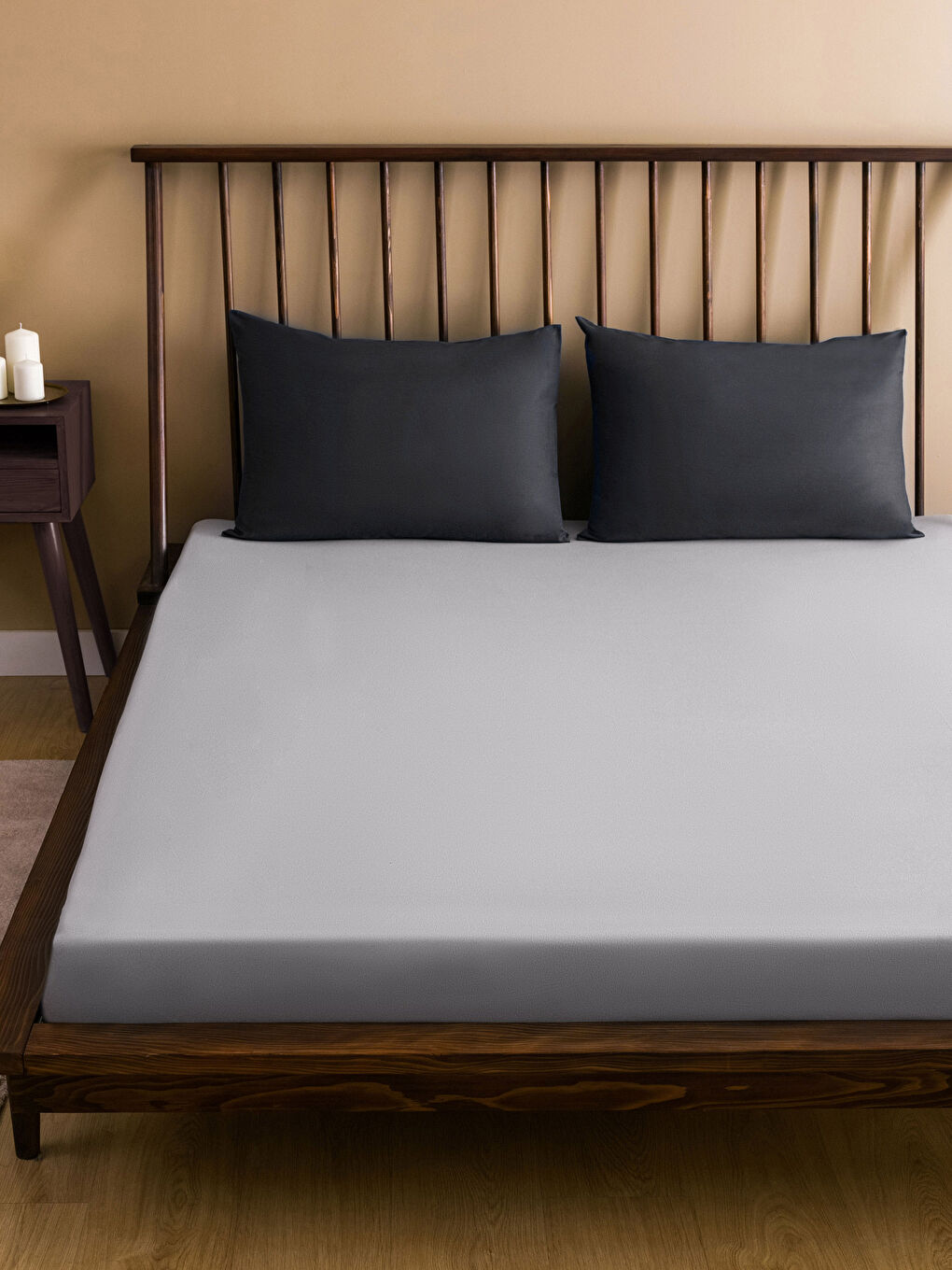 Cearșaf Dublu Tricotat Elastic 160x200x30 Cm