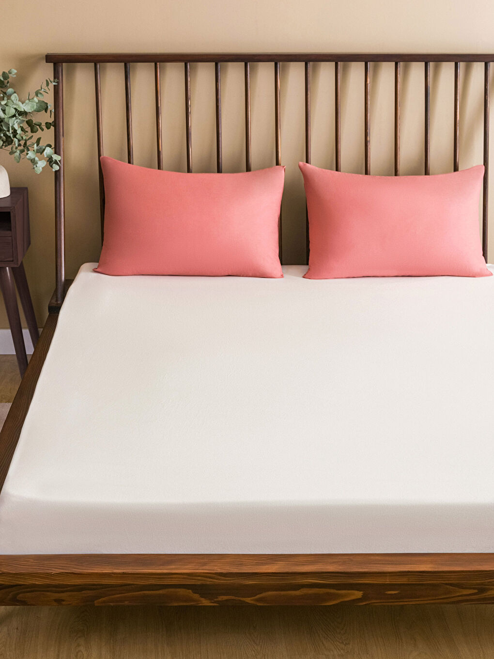 LCW HOME Elastic Knitted Double Bed Sheet 160x200x30 Cm -S3FA58Z8-DLL