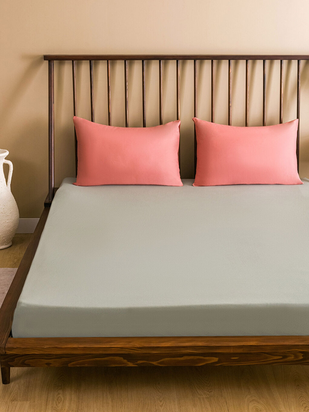 Cearșaf Dublu Tricotat Elastic 160x200x30 Cm