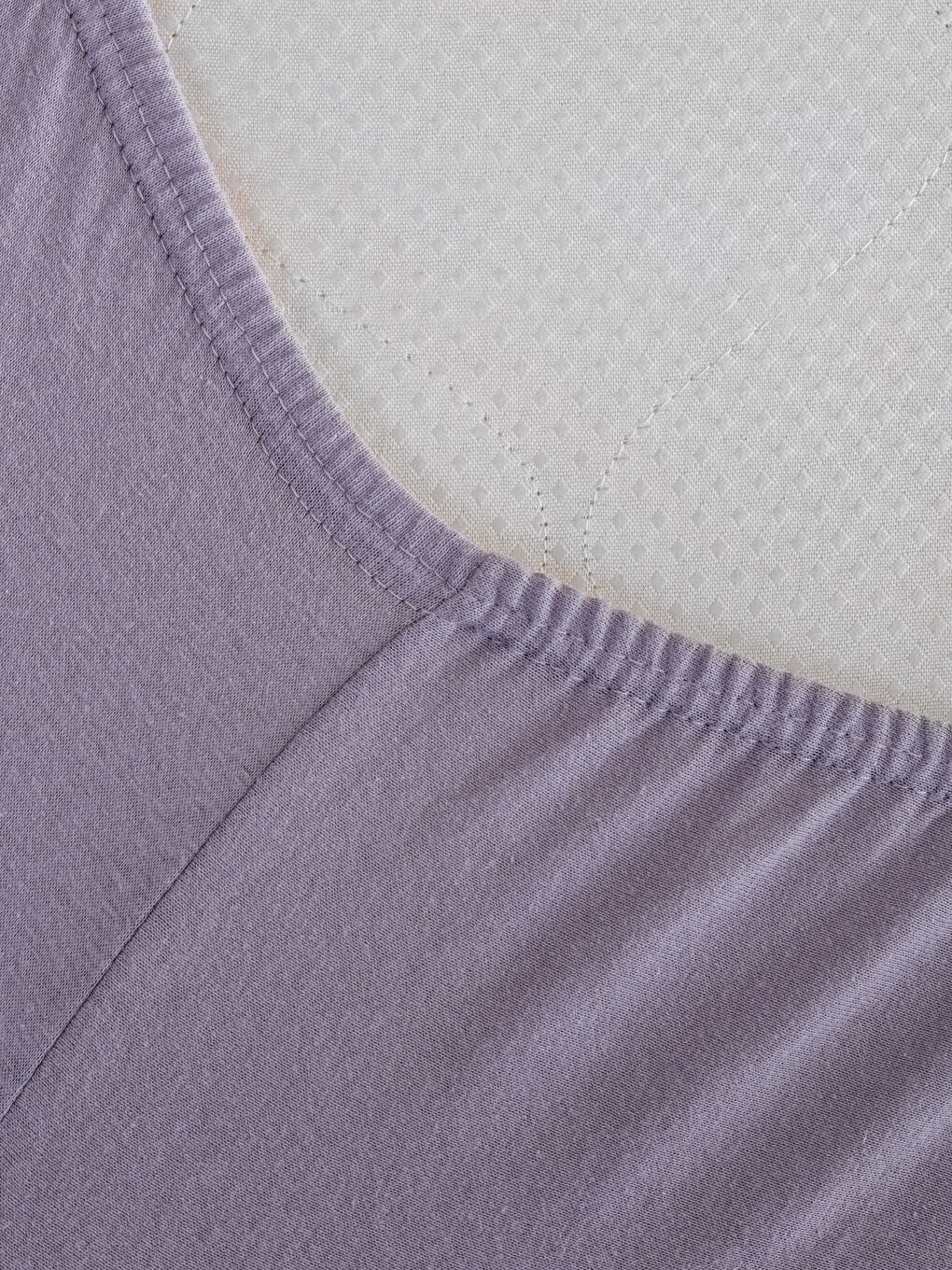 Cearșaf Dublu Tricotat Elastic 160x200x30 Cm-2