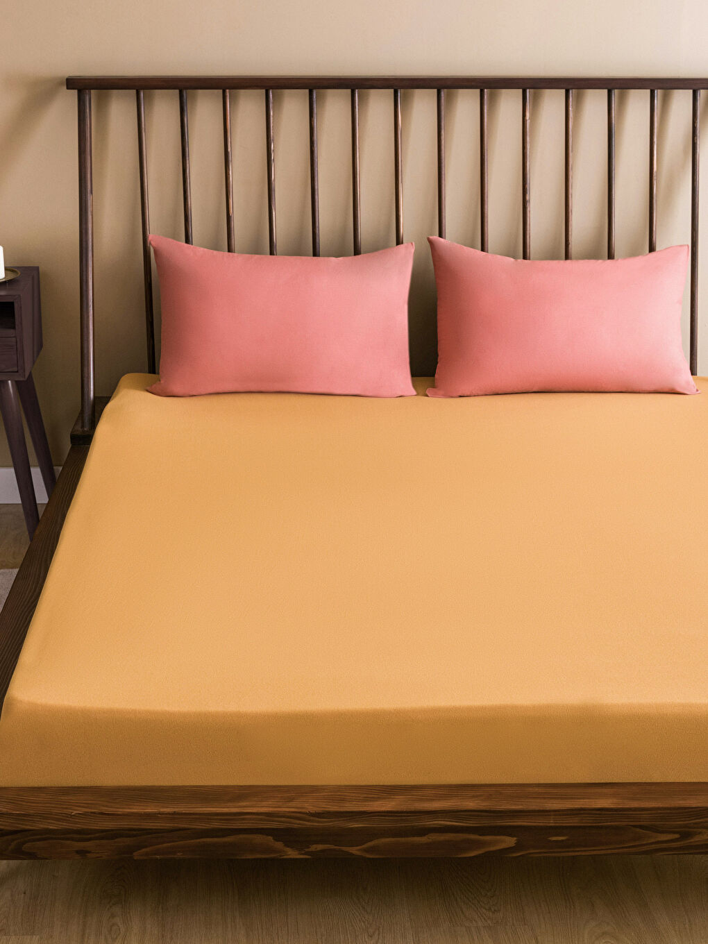 Elastic Knitted Double Bed Sheet 160x200x30 Cm