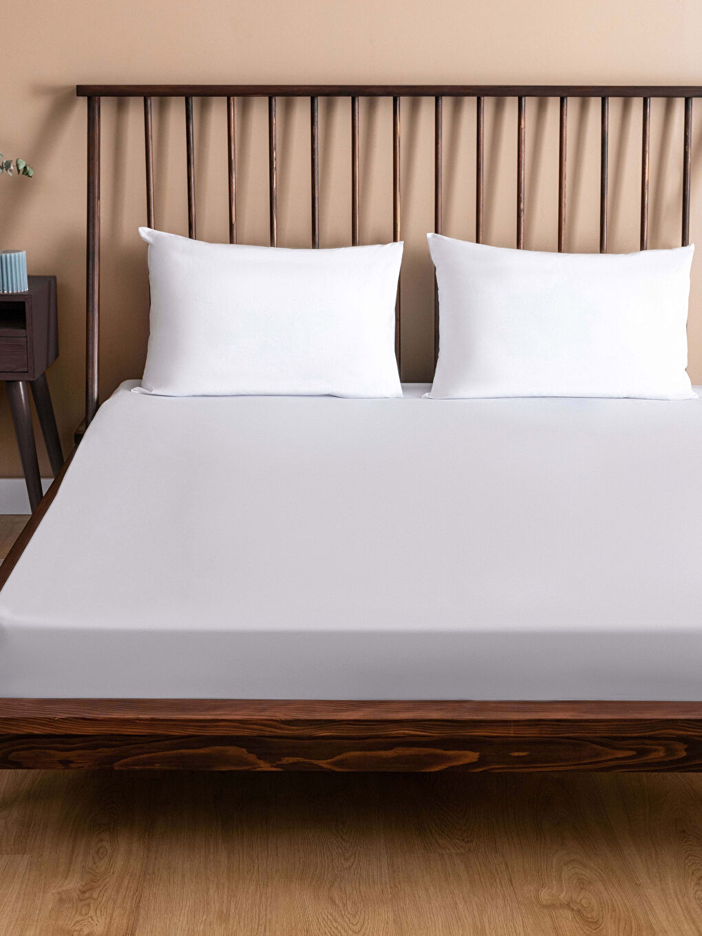 Cearșaf Dublu din Bumbac Simplu Stil Ajustat 160x200x30 cm