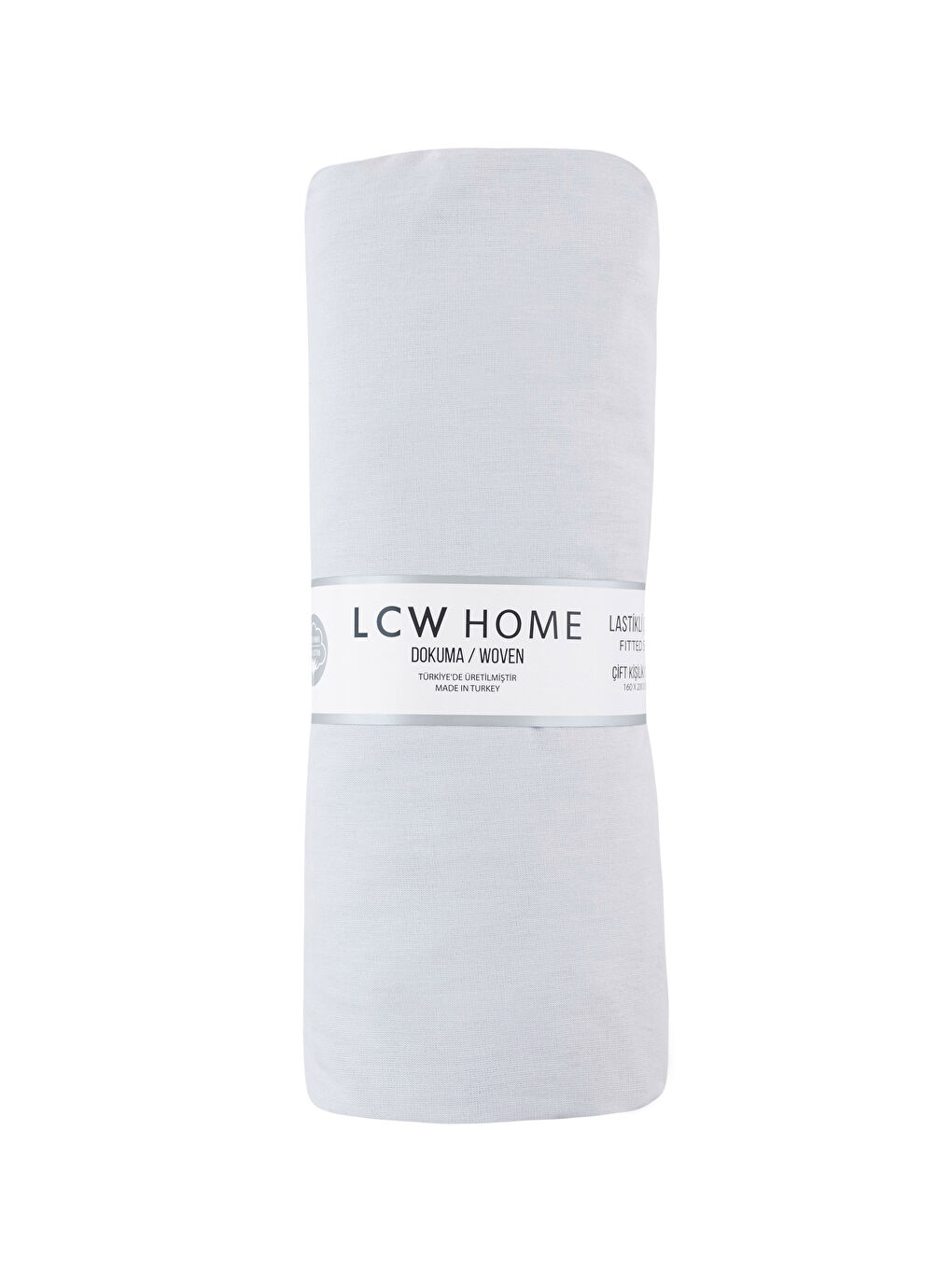 Cearșaf Dublu din Bumbac Simplu Stil Ajustat 160x200x30 cm-3