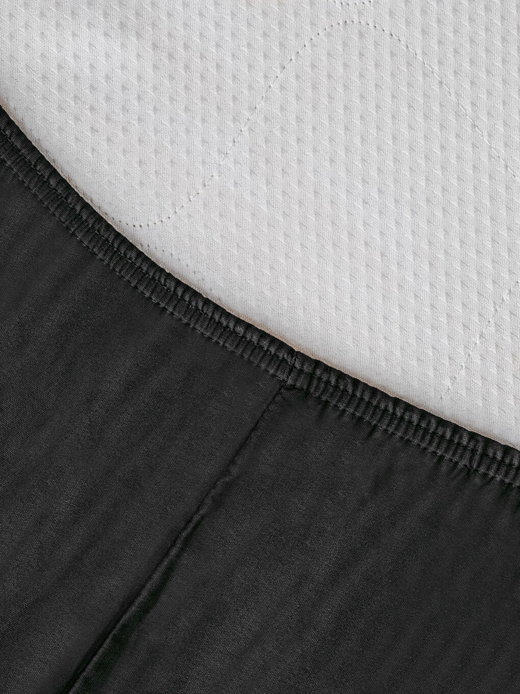 Plain Cotton Double Fitted Sheet 160x200x30 cm-2