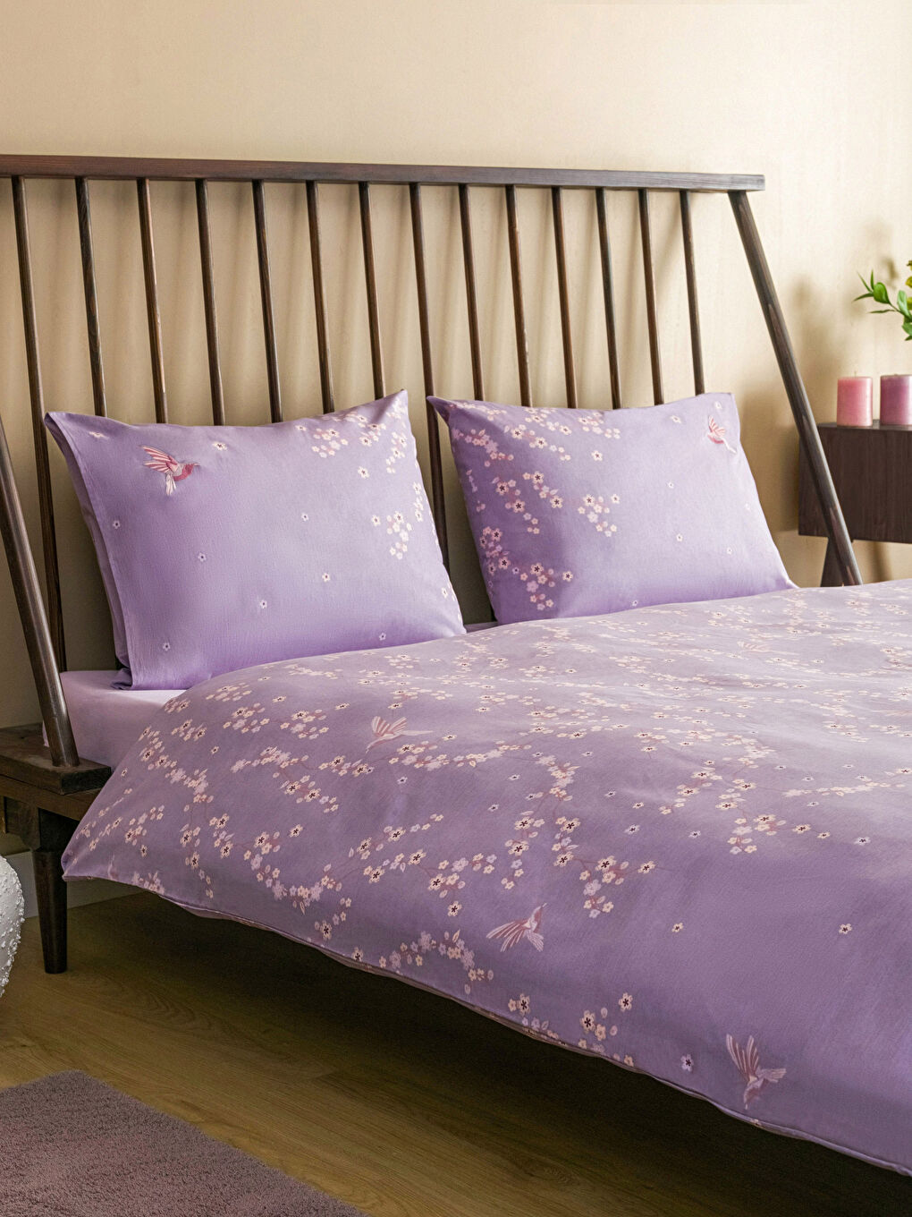 Double Patterned Ranforce Duvet Cover Set