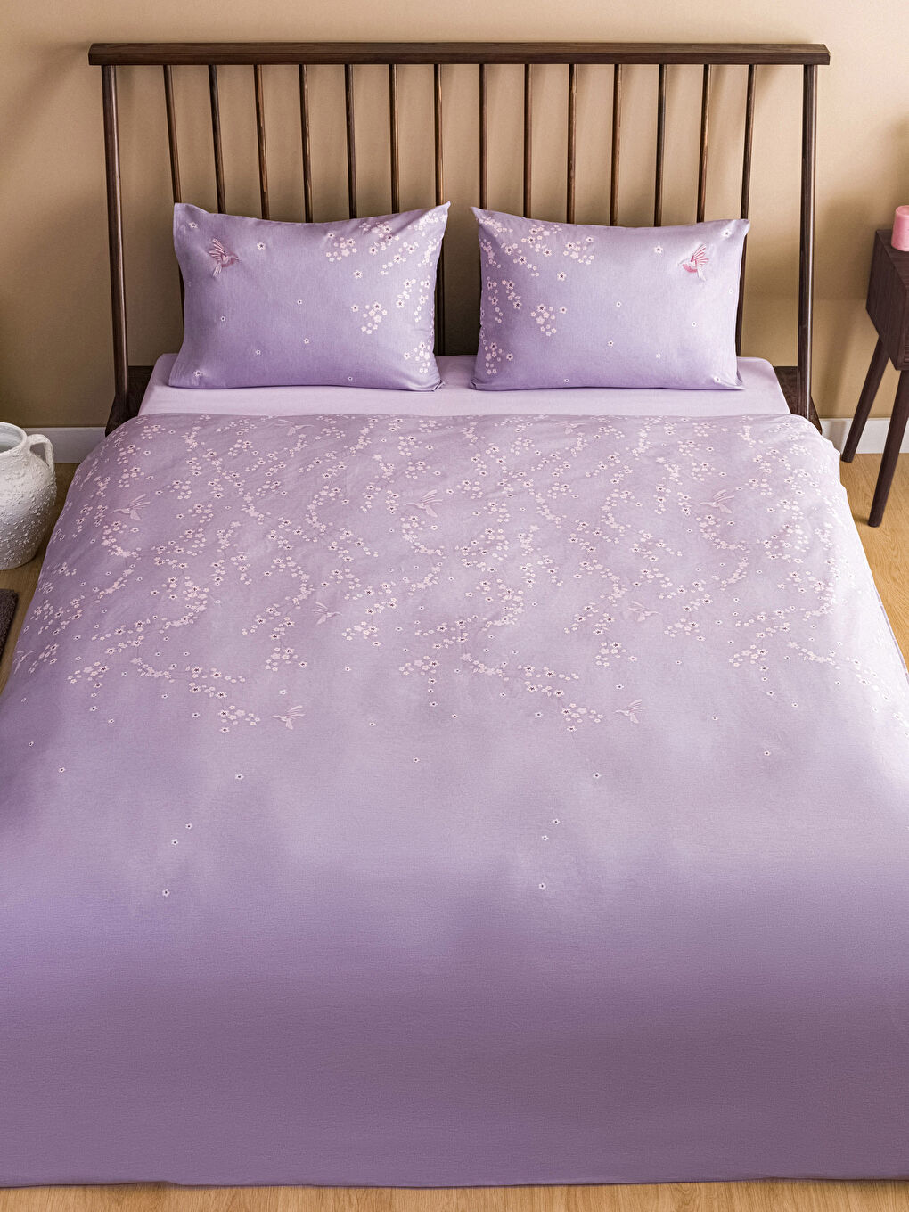 Double Patterned Ranforce Duvet Cover Set-1