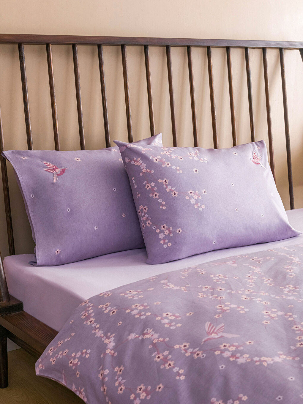 Double Patterned Ranforce Duvet Cover Set-2