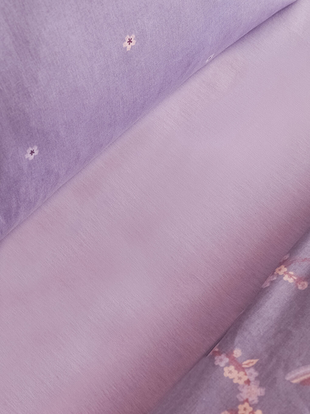 Double Patterned Ranforce Duvet Cover Set-4