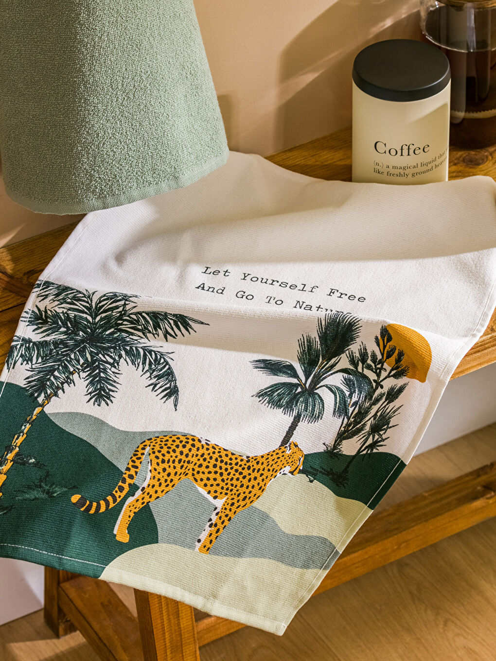 Prosop de Ceai Imprimat Set 2 Bucăți 40x50 cm-1