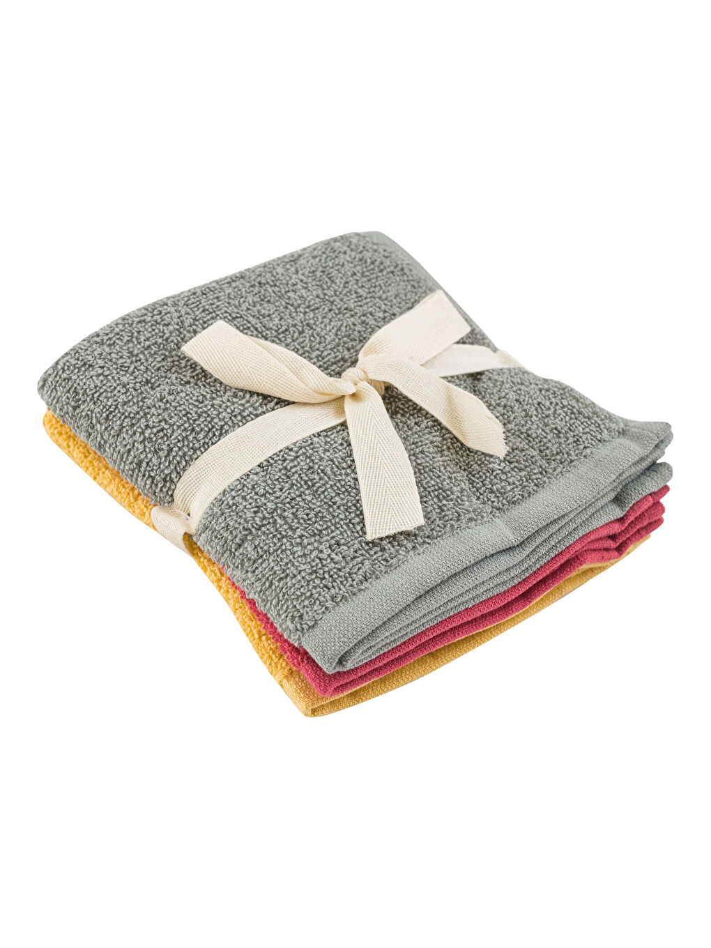 Plain Cotton Drying Cloth 3 Pcs 30x30 Cm -S3FF33Z8-F9C
