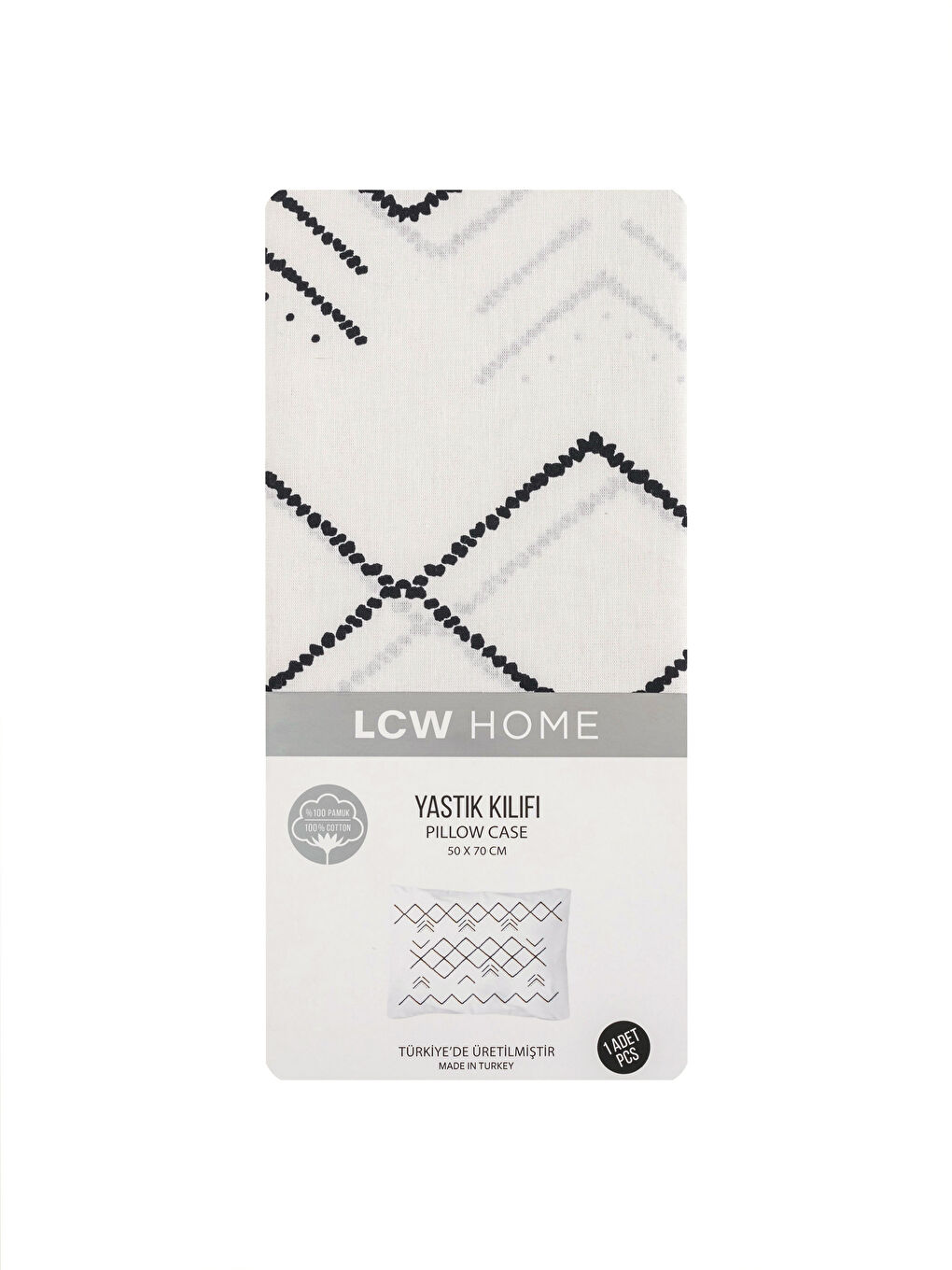 Ethnic Patterned Cotton Pillow Cover-3