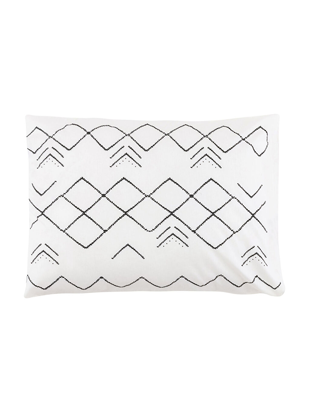 Ethnic Patterned Cotton Pillow Cover-4