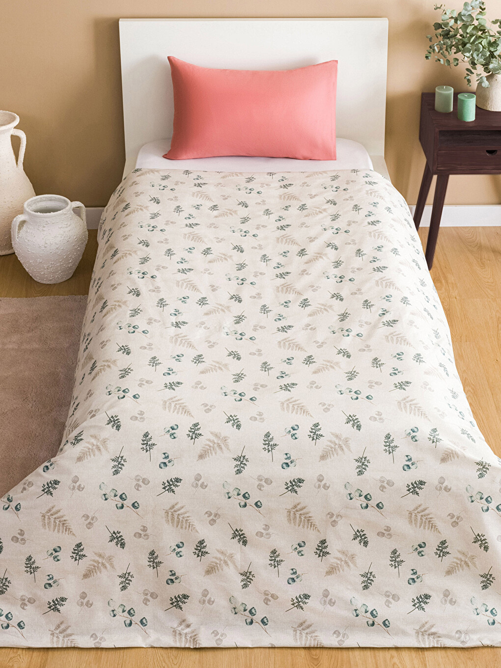 Housse de couette simple en renforcé à motifs 160x220 cm-1