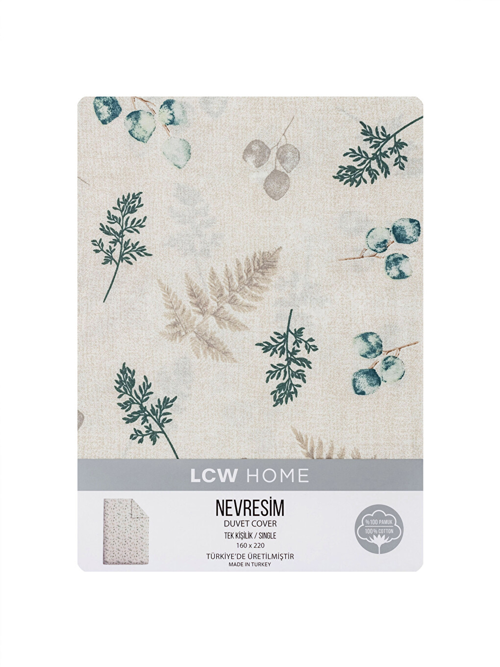Housse de couette simple en renforcé à motifs 160x220 cm-4