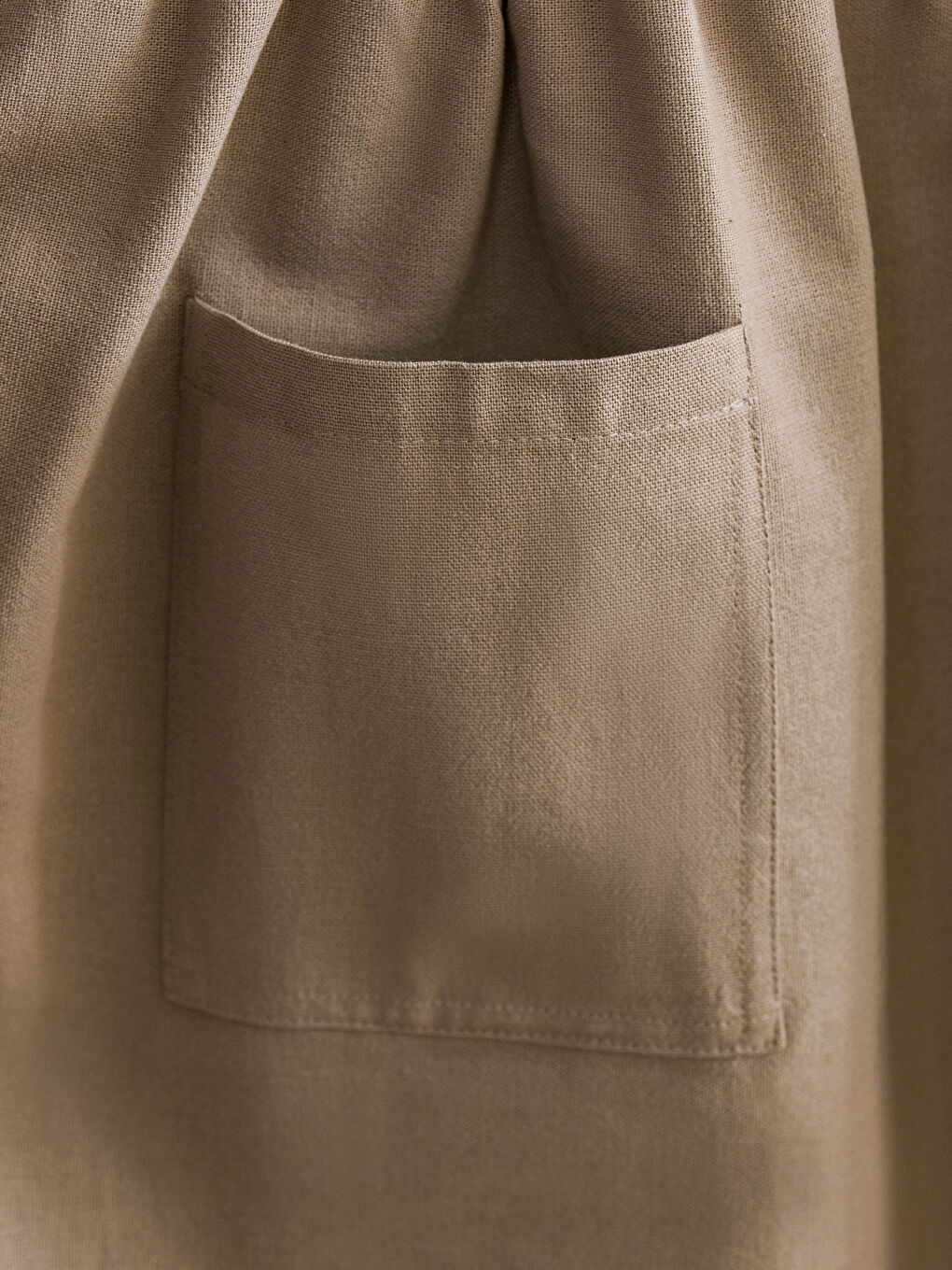 Șorț de Bucătărie Simplu din Bumbac-2