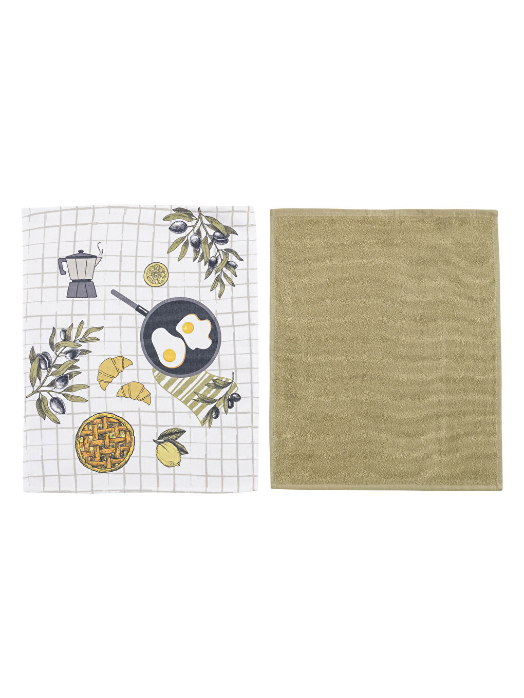 Printed Drying Towel 2 Pack 40x50 Cm -S3FG32Z8-F9C