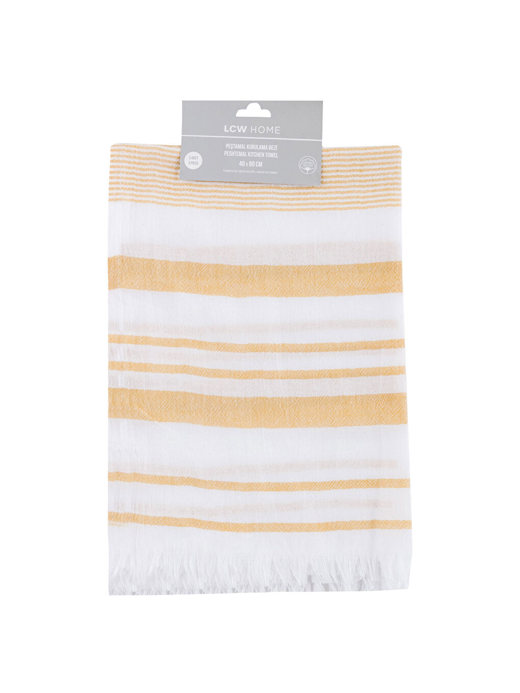 Striped Cotton Loincloth Drying Cloth 3 Pcs 40x60 Cm -S3FG43Z8-V1Z
