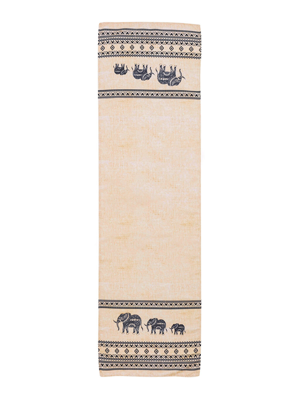 Elephant Printed Table Runner 45x150 cm-4