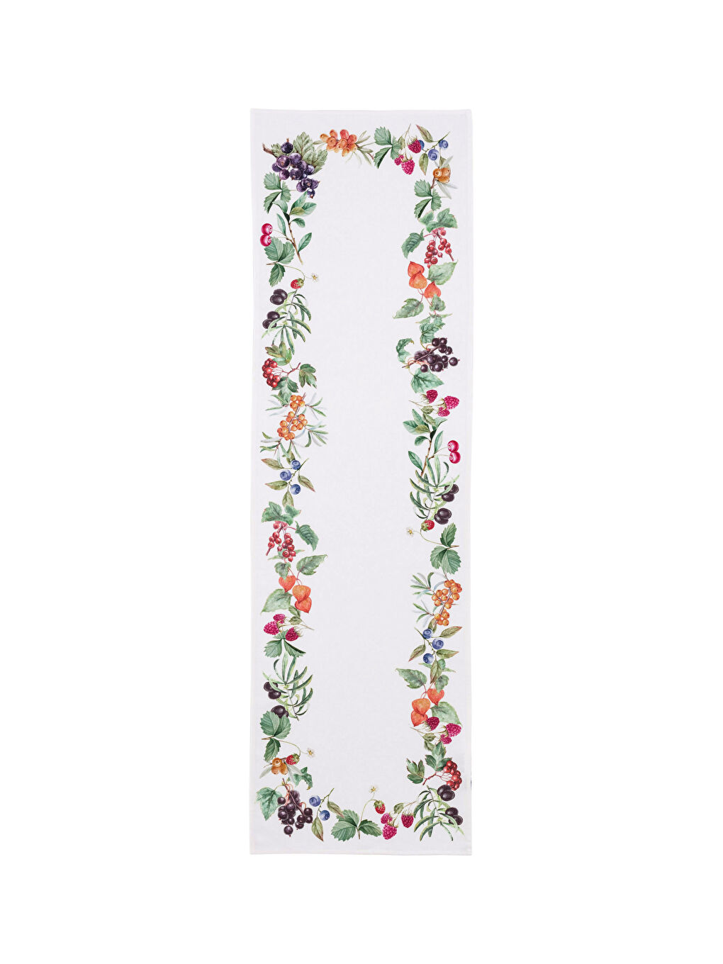 Karışık Meyve Baskılı Runner 45x150 cm-4