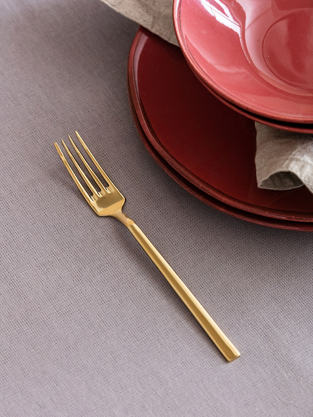 Set Tacâmuri Desert din Oțel Pachet de 6