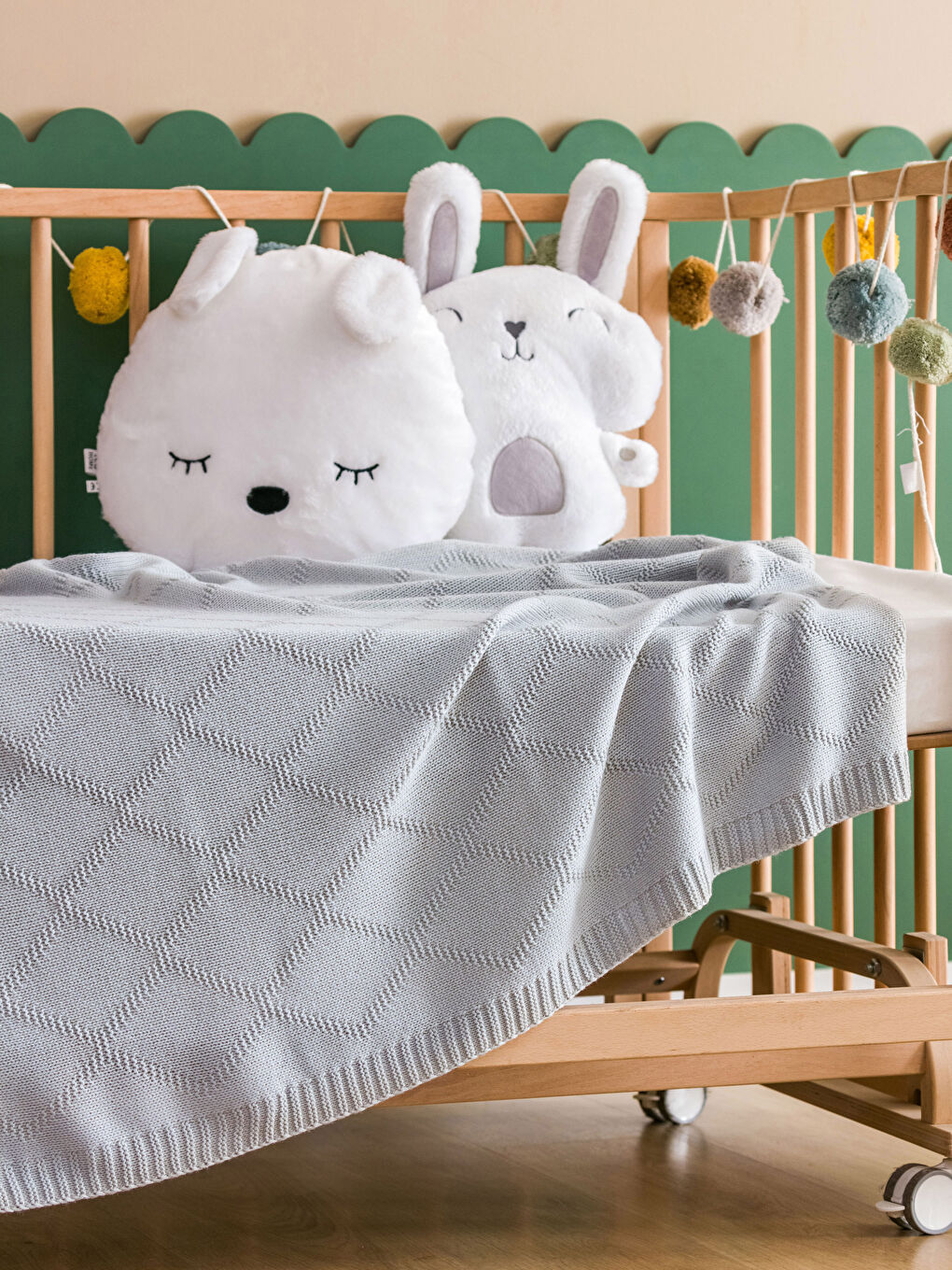 Pătură Tricot pentru Bebeluși 80x100 Cm